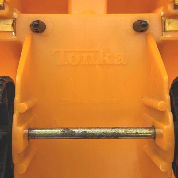 VTG Tonka Yellow Orange Side Step Pickup Truck Pressed Steel & Plastic 1979 - Picture 7 of 7